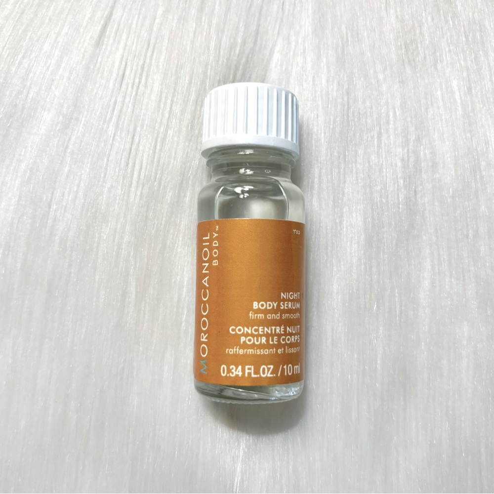 4/$30 Bundle💫Moroccanoil Night Body Skin Serum Mini Sampler .34fl.oz